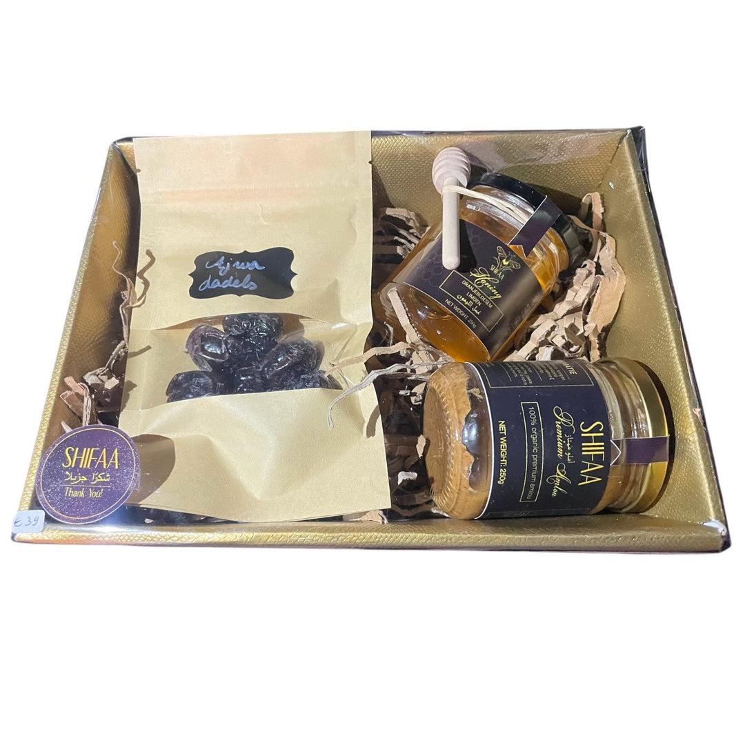 Cadeaugeschenk ( gouden doos)